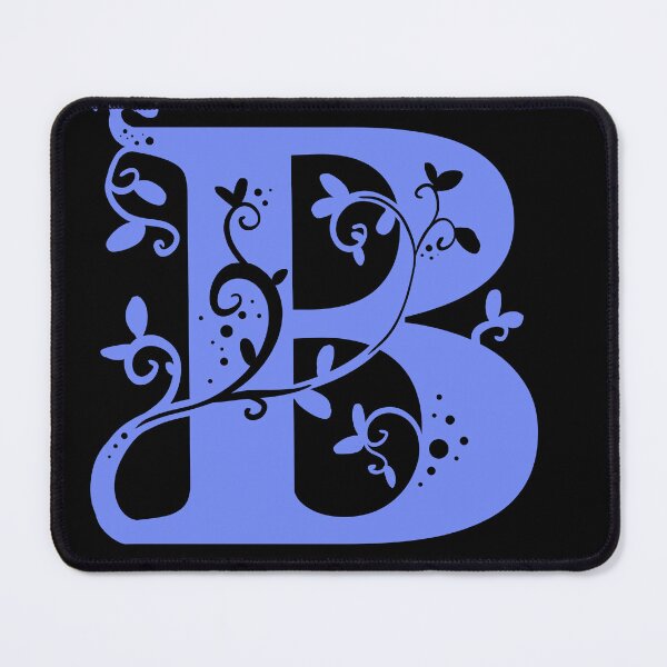 Item preview, Violet Capital Letter B With Vines V3 designed and sold by Victoria Lehnard.