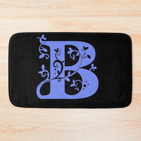 Item preview, Violet Capital Letter B With Vines V3 designed and sold by Victoria Lehnard.