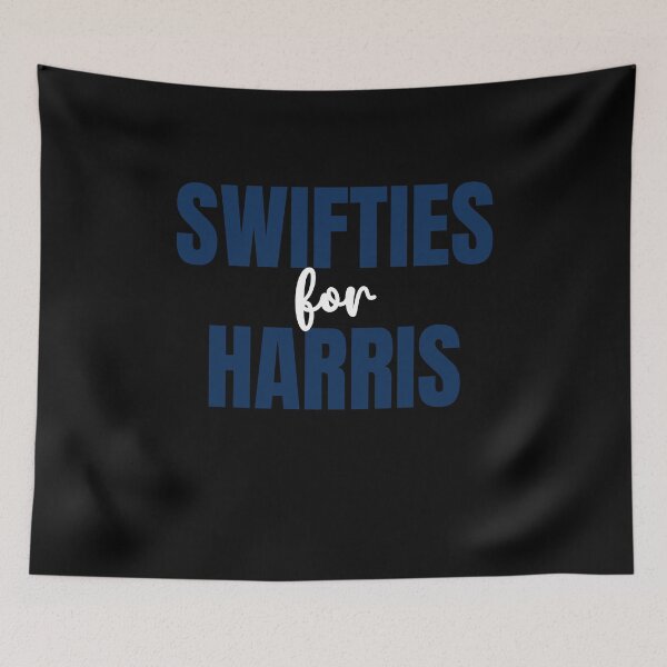 Aperçu de l'œuvre Des Swifties pour Kamala, votez pour Harris 2024, élection démocrate 2024 créée et vendue par throuplescorner.