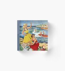 Summer Fun Acrylic Block
