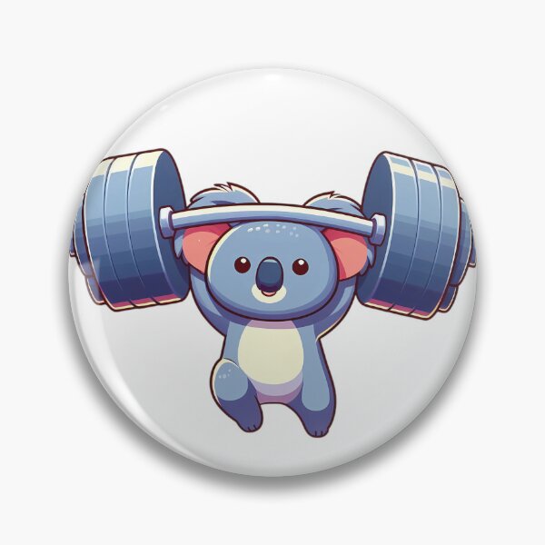 Item preview, Koala Gym Bro designed and sold by PaintedPixels01.