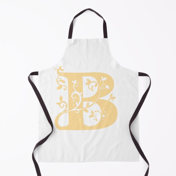 Item preview, Yellow Capital Letter B With Vines designed and sold by Victoria Lehnard.