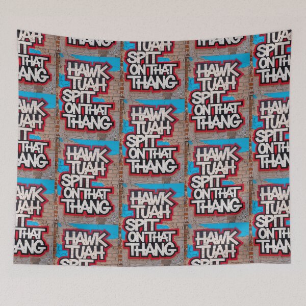 Item preview, Hawk Tuah Spit On That Thang Funny Meme Quote designed and sold by TheArtOfPat.