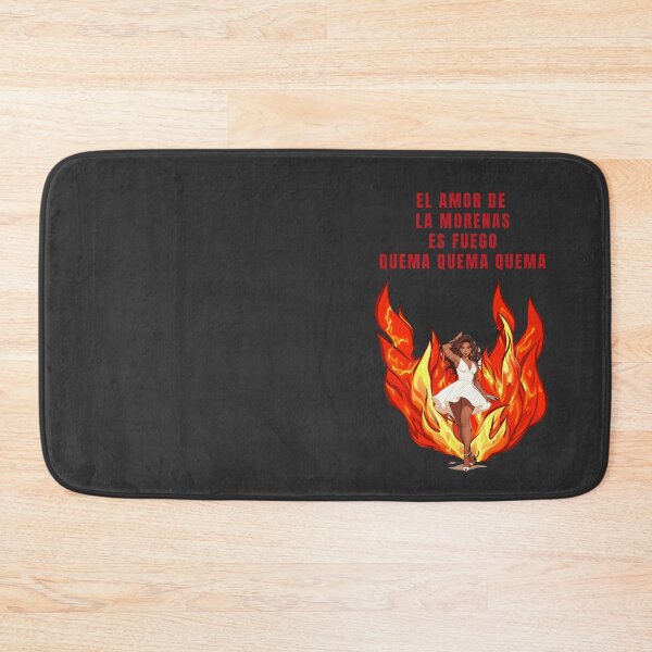 Item preview, THE LOVE OF BRUNETTES IS FIRE BURNS BURNS BURNS designed and sold by La Loca.