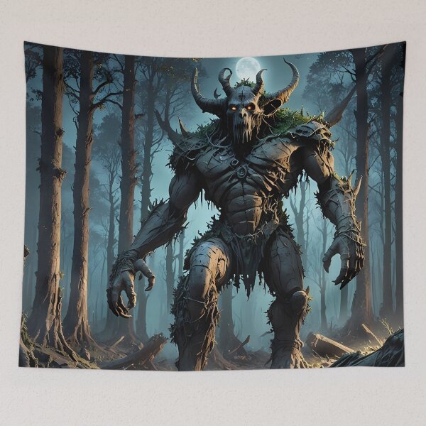 Item preview, Giant Monster of the Sinister Woods designed and sold by Astralia.