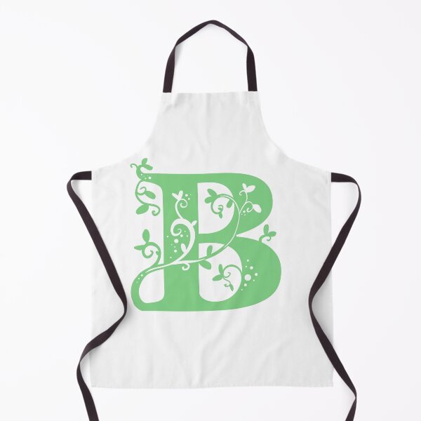 Item preview, Green Capital Letter B With Vines designed and sold by Victoria Lehnard.