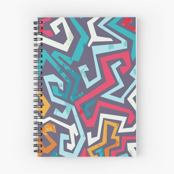 Item preview, Modern Line Swirl Abstract Pattern in color designed and sold by ARTHEMID.