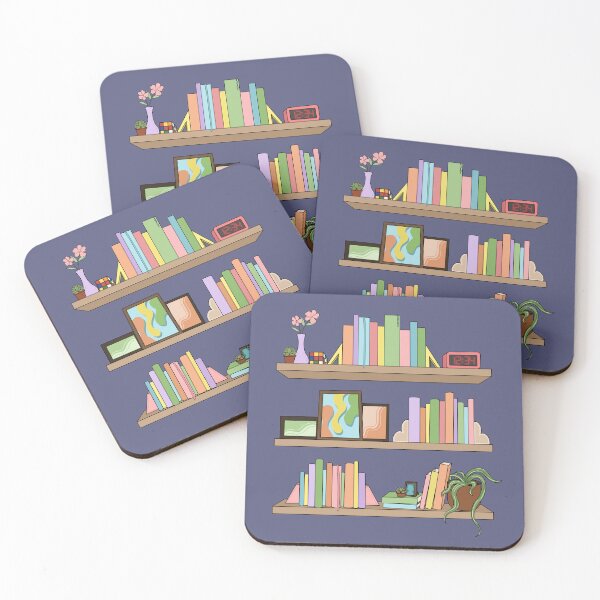 Item preview, Pastel Book Shelves designed and sold by EmiMills.