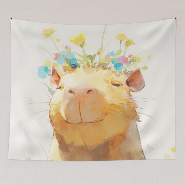 Item preview, Capybara Zen Moment designed and sold by AshiraCreations.