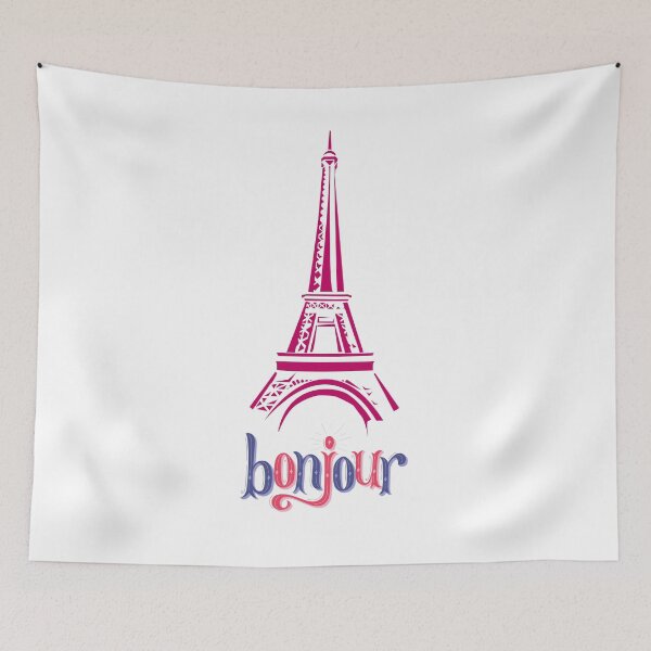 Item preview, Paris Bonjour Love Paris France Eiffel Tower Apparels designed and sold by 519xdesign.