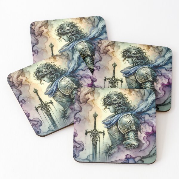 Item preview, Woman Knight Pastel Colors designed and sold by Astralia.