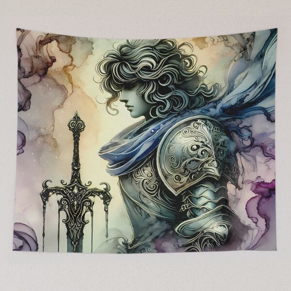 Item preview, Woman Knight Pastel Colors designed and sold by Astralia.