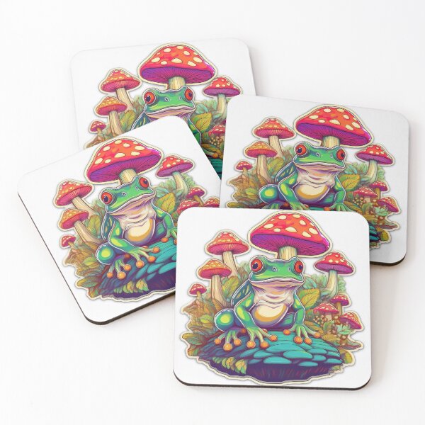 Item preview, Mushroom Garden Frog Fiver designed and sold by Dr. Neeko.