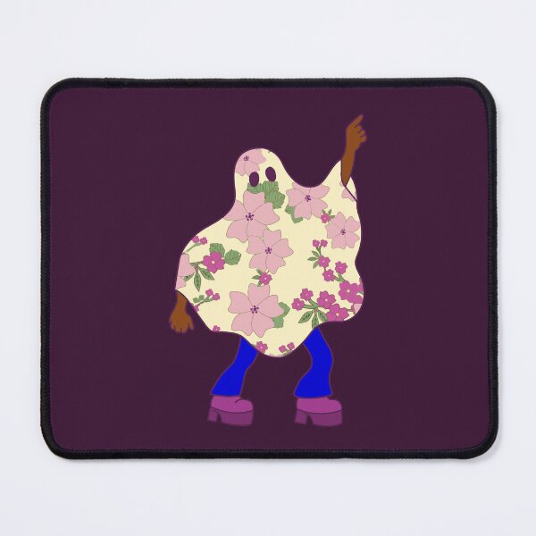 Item preview, disco halloween african floral ghost designed and sold by Gossip Rag.