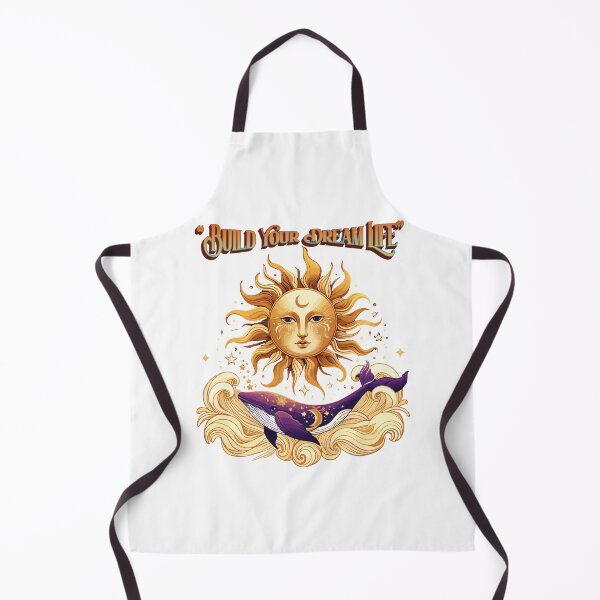 Item preview, Illustration, Minimalist, mystical and cosmic style of a sun and a whale designed and sold by Mahilis.