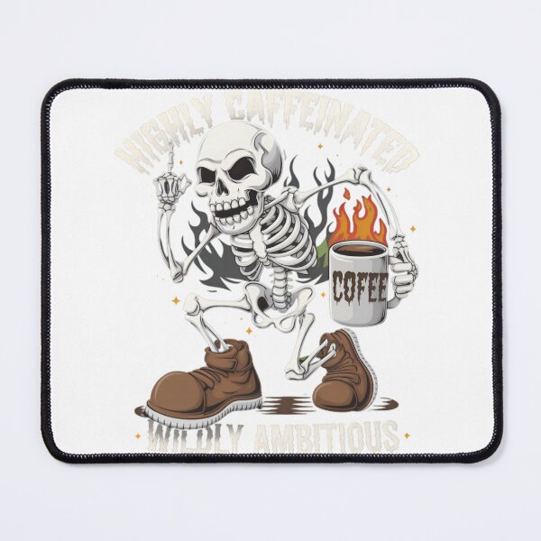 Item preview,   HIGHLY CAFFEINATED WILDLY AMBITIOUS  designed and sold by bittucreates.