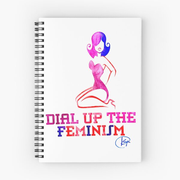 Item preview, Dial Up the Feminism Art designed and sold by Kalli Taub Art.