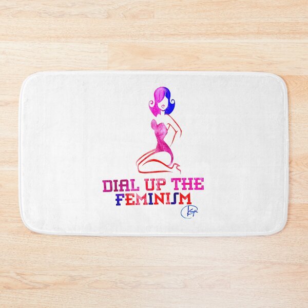 Item preview, Dial Up the Feminism Art designed and sold by Kalli Taub Art.