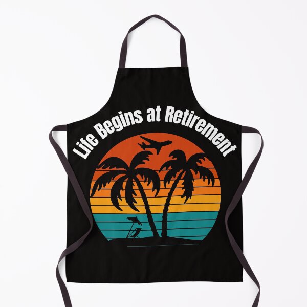 Item preview, Life Begins at Retirement: Inspiring Tee for Retirees designed and sold by LoliDesignShop.