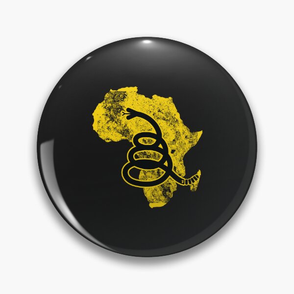 Item preview, Distressed AFRICA   - Freedom Is The Superpower - Modern Minimal Gadsden Snake Flag - Dont Tread On Me design designed and sold by pelagio.