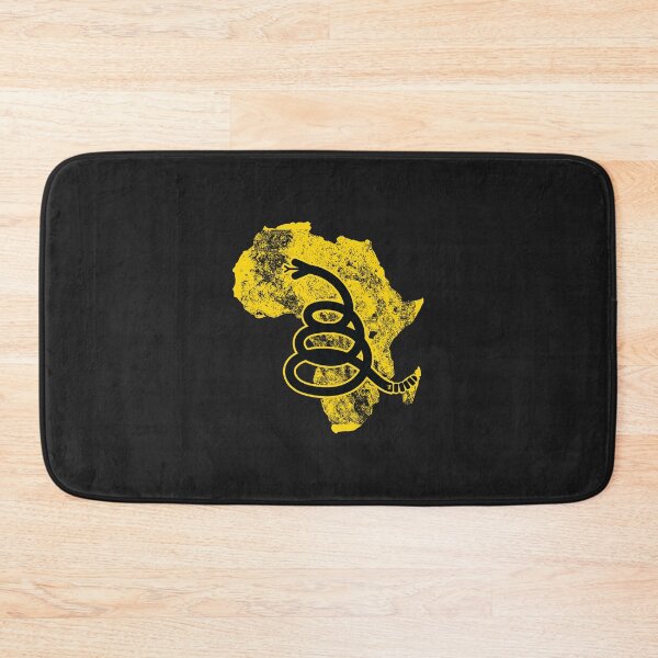Item preview, Distressed AFRICA   - Freedom Is The Superpower - Modern Minimal Gadsden Snake Flag - Dont Tread On Me design designed and sold by pelagio.