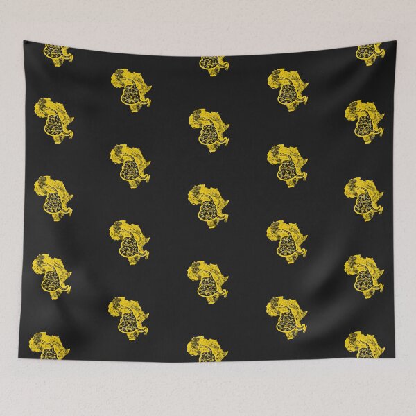 Item preview, Distressed AFRICA   - Freedom Is The Superpower -  Gadsden Snake Flag - Dont Tread On Me design designed and sold by pelagio.