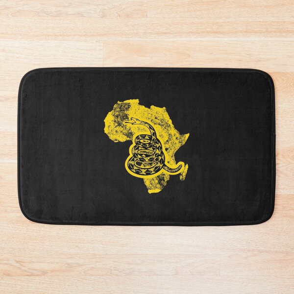 Item preview, Distressed AFRICA   - Freedom Is The Superpower -  Gadsden Snake Flag - Dont Tread On Me design designed and sold by pelagio.