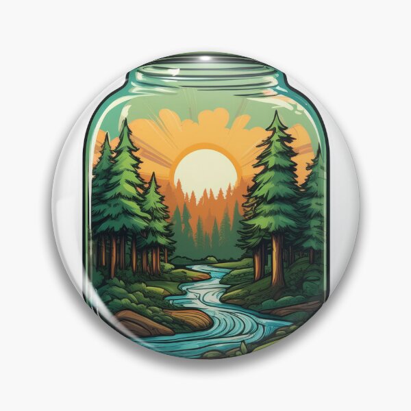 Item preview, Forest Sunset World in a Jar designed and sold by Dr. Neeko.