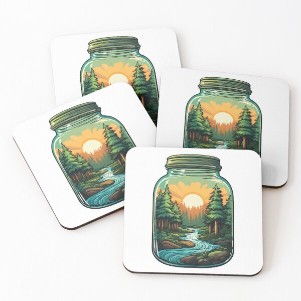 Item preview, Forest Sunset World in a Jar designed and sold by Dr. Neeko.