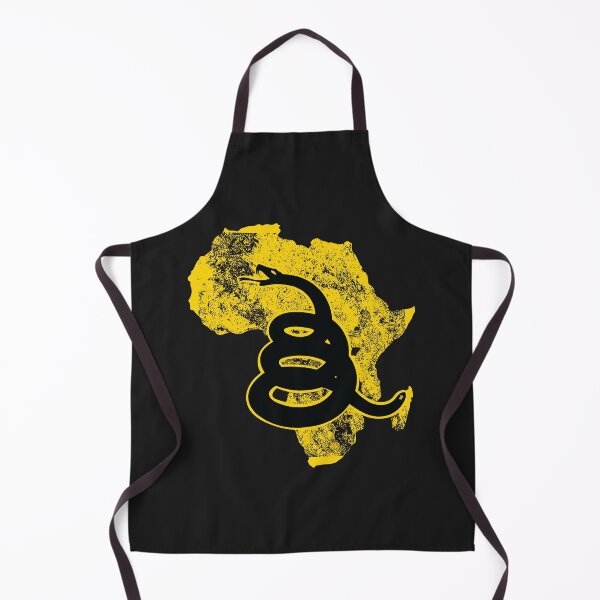 Item preview, Distressed AFRICA - Freedom Is The Superpower - Gadsden Snake Flag - Dont Tread On Me design silhouette designed and sold by pelagio.