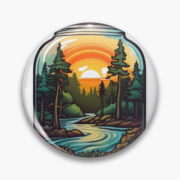 Item preview, Forest Sunset World in a Jar designed and sold by Dr. Neeko.