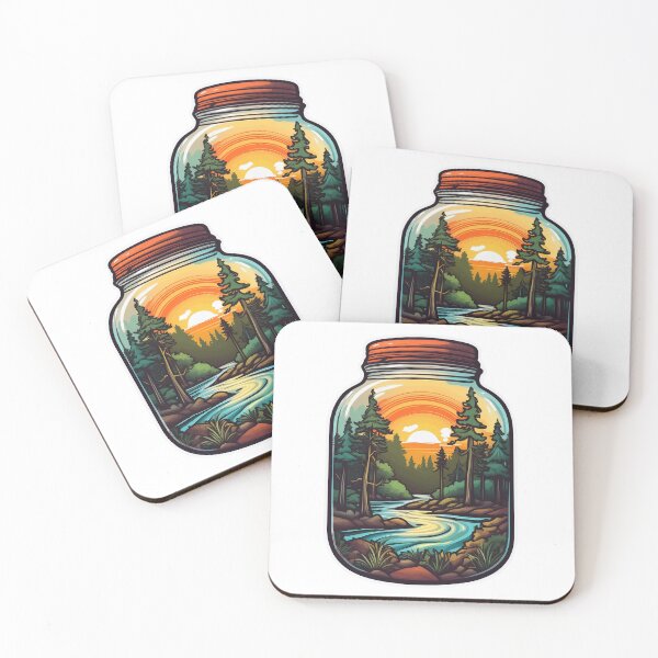 Item preview, Forest Sunset World in a Jar designed and sold by Dr. Neeko.