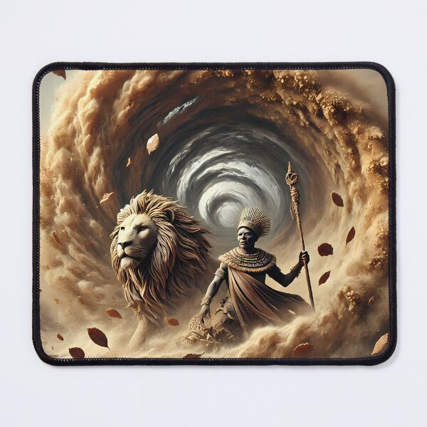 Item preview, The Lion and the Shaman designed and sold by Astralia.