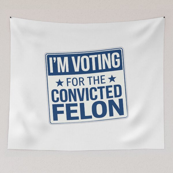 Item preview, I'm Voting For The Convicted Felon  designed and sold by obviouslogic.