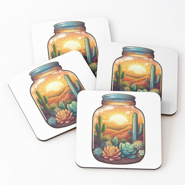 Item preview, Desert Sunset Landscape in a Jar designed and sold by Dr. Neeko.