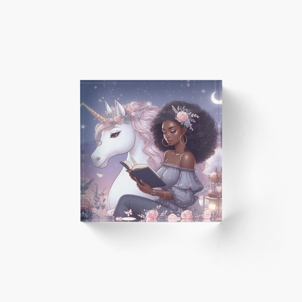 Item preview, Acrylic Block designed and sold by Inspire2Read.