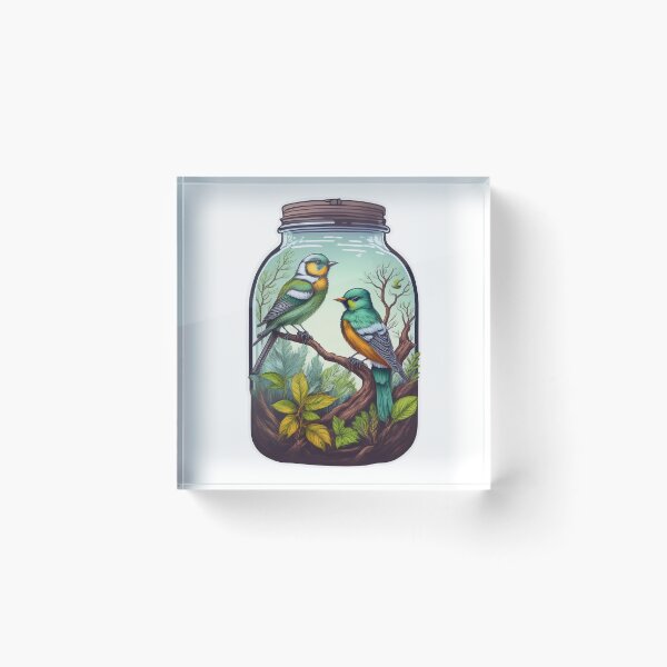 Item preview, Bird World in a Jar designed and sold by Dr. Neeko.