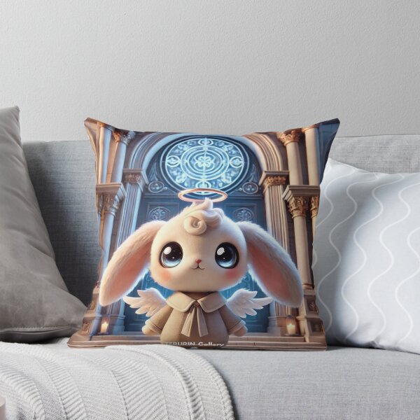 Item preview, Guardian Angel of the Magical Library: White Bunny "Raphael" designed and sold by TERURIN-Gallery.