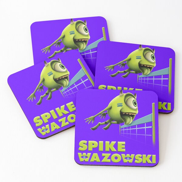 Item preview, Spike WAZOWSKI Volleyball Team Shirt (Blue) designed and sold by KyleDeGrootArt.