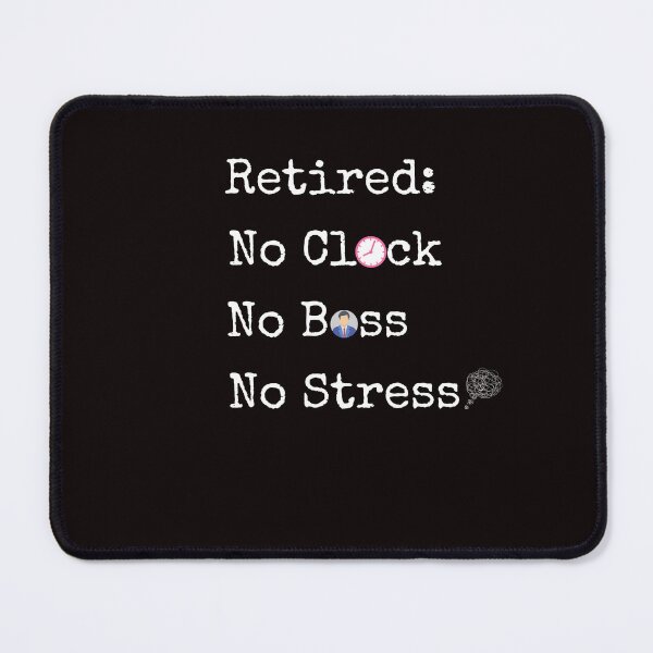 Item preview, Retired: No Clock, No Boss, No Stress designed and sold by LoliDesignShop.