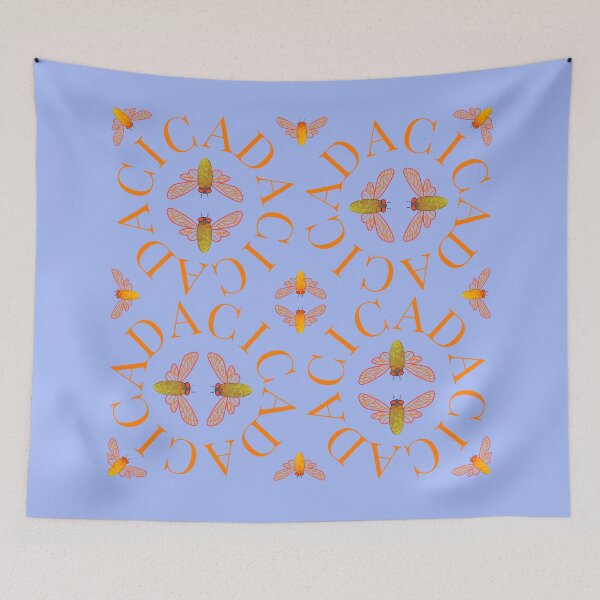 Item preview, Cicada Swirl Tesselation designed and sold by chowlet.