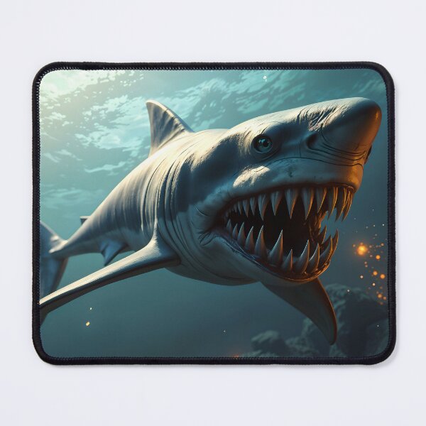 Item preview, Cool Scary Megalodon Shark designed and sold by TheArtOfPat.