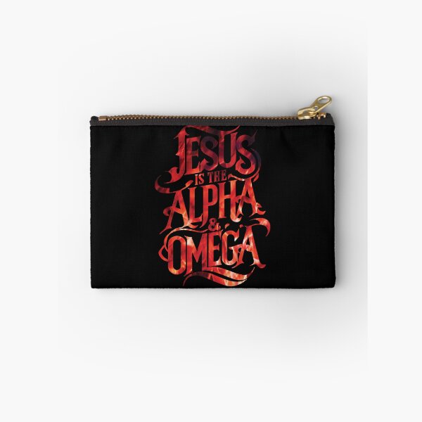 Artikelvorschau, Jesus ist das Alpha und Omega/Feuer entworfen und verkauft von DestinyReborn.