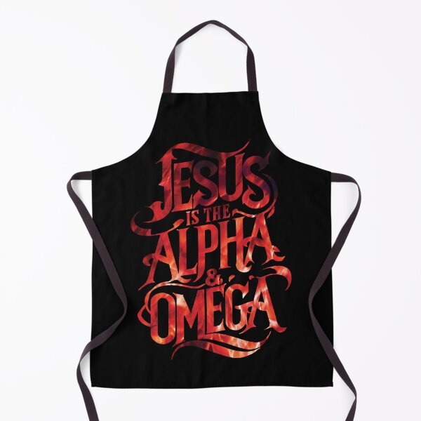 Item preview, Jesus Is The Alpha & Omega/Fire designed and sold by DestinyReborn.
