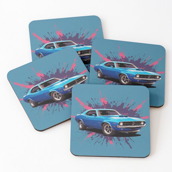 Item preview, Blue Muscle Car Paint Splash designed and sold by JohnChocolate.