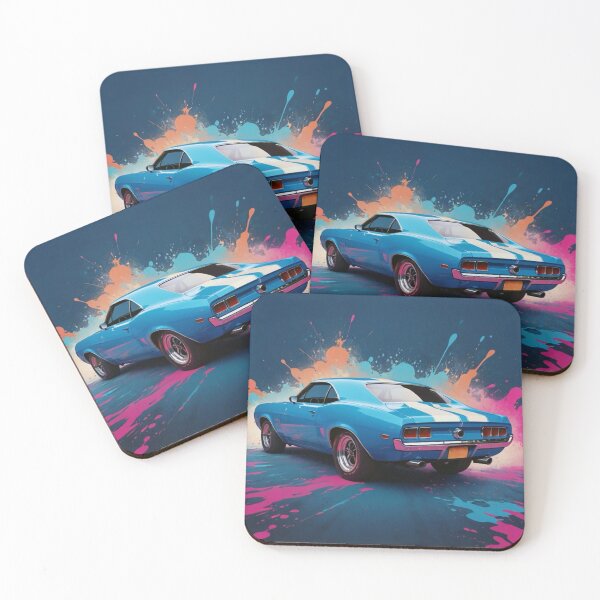 Item preview, Blue Muscle Car Paint Splash 2 designed and sold by JohnChocolate.