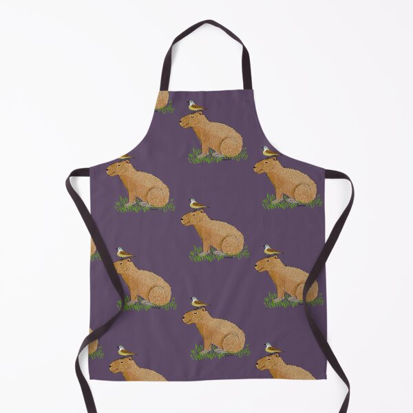 Item preview, Capybara with caracara designed and sold by Joslin Fields.