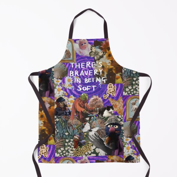Item preview, Bravery in Being Soft // Muppet Collage Art designed and sold by Evan Bode.