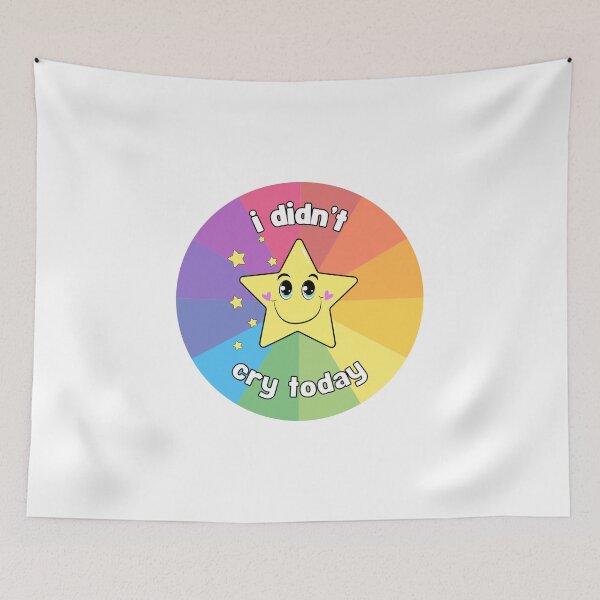 Item preview, i didn't cry today star print designed and sold by MaryBee Designs.