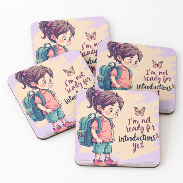 Item preview, I'm Not ready for introductions yet designed and sold by AISHOPPE.